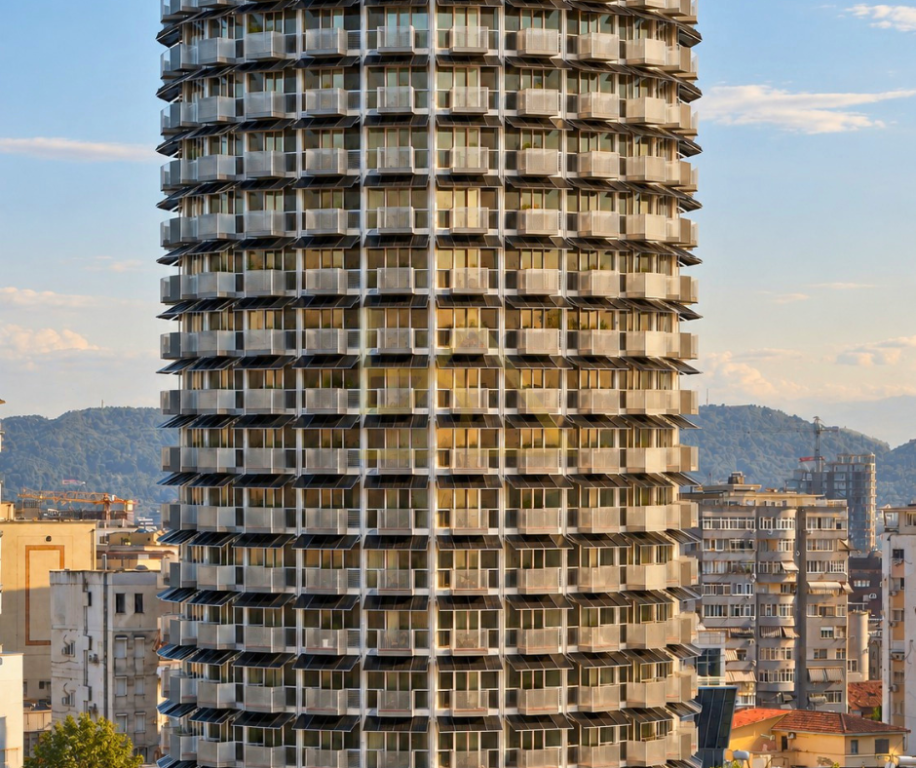 VERTEX TOWER – APARTAMENTE PËR SHITJE NË TIRANË