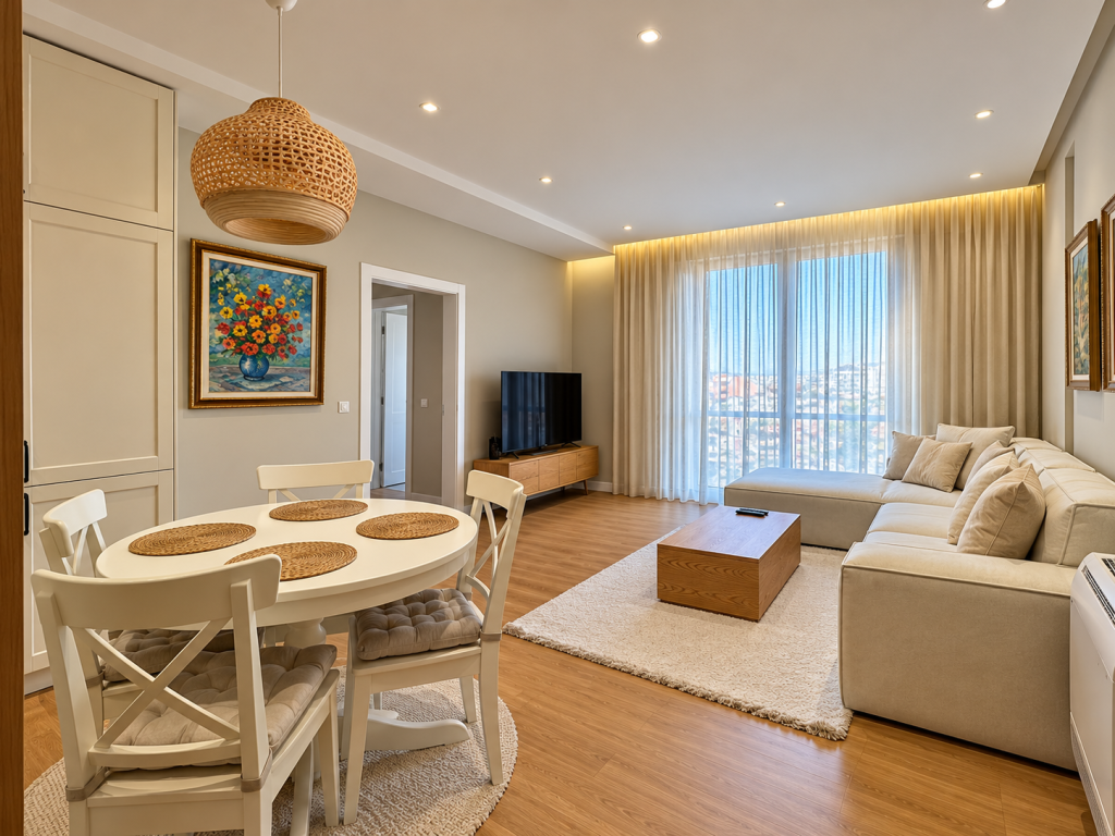 For rent, 2+1+2 apartment, 21 Dhjetori