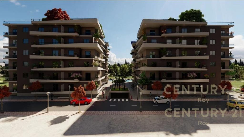 SHITET SUPER APARTAMENT NE MALIN E ROBIT , KOMPLEKS ME PISHINE!!!