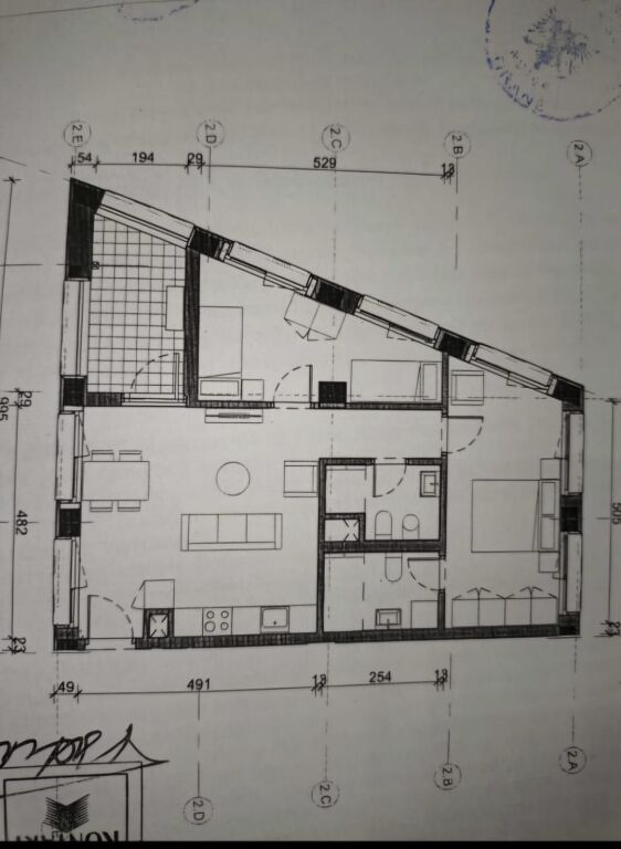 Apartament 2+1+ Parkim ne Shitje Ali Demi Tirane