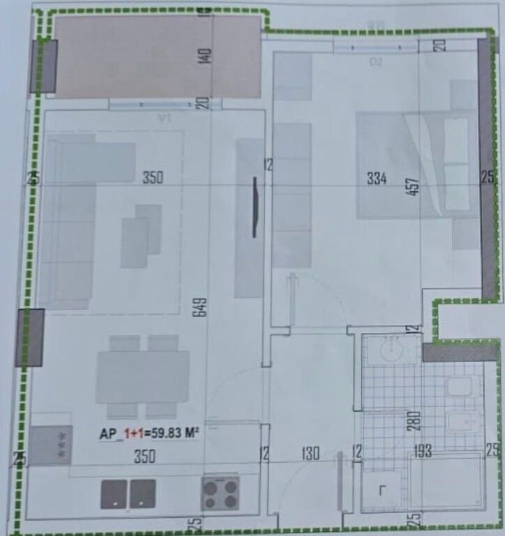 🔔Appartamento 1+1 in vendita | Arborea Residence🔥