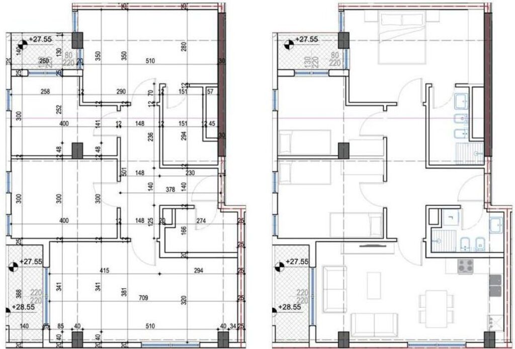 Apartment for Sale: 3+1+2 Apartment – ​​Komuna e Parisit