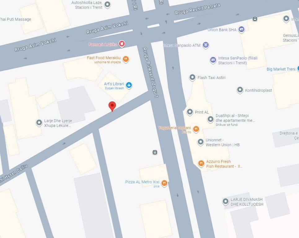 Apartament me Qera 1+1 - Bulevardi Zogu i Pare