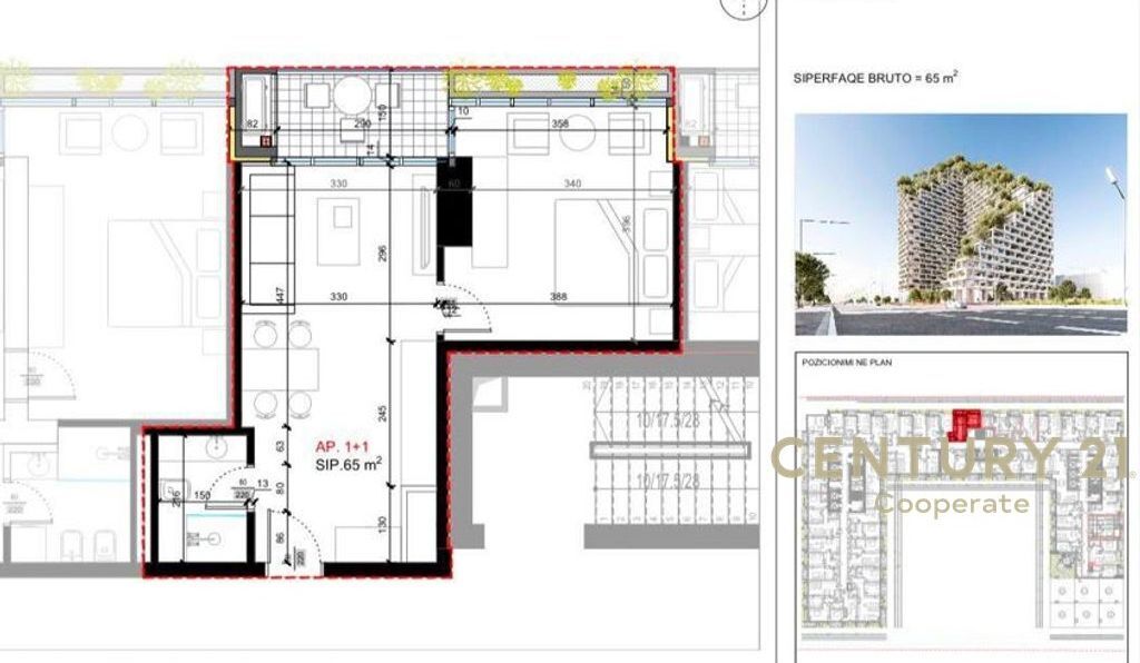 FOR SALE: 1+1 Apartment and Parking Space at "LION RESIDENCE 2"!
