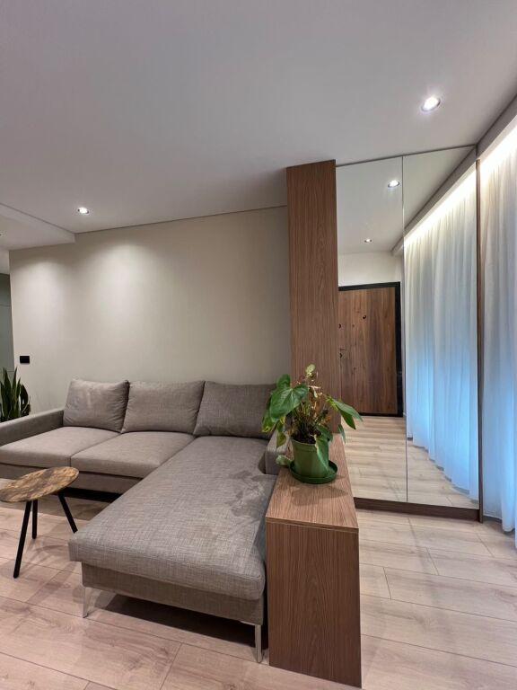 1+1, new, floor 0, Liqeni i Thate, 116,000 lek with mortgage
