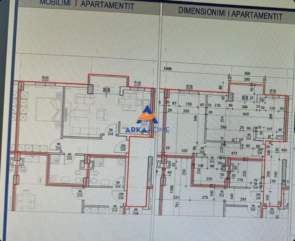 SHITET APARTAMENT 1+1+BALLKON "5 MAJI" 14500000 LEKE