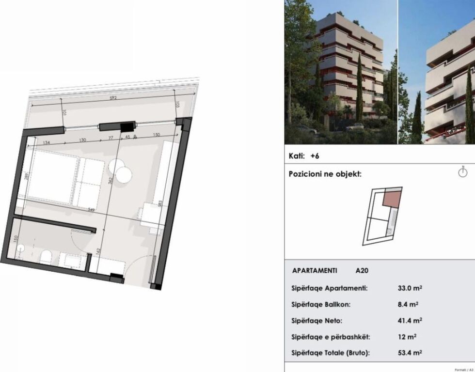 Panorama Ionian Residence Apartamenti A20 në Shitje | VivaView Real Estate