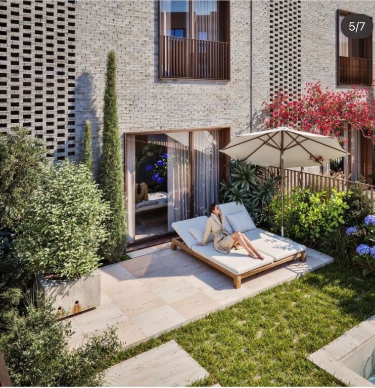 Shitet apartament me verande Park Hauses Tirane
