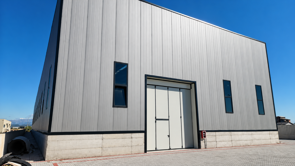 CAPANNONE INDUSTRIALE IN AFFITTO 2,400 m² – PORTO ROMANO, DURRËS