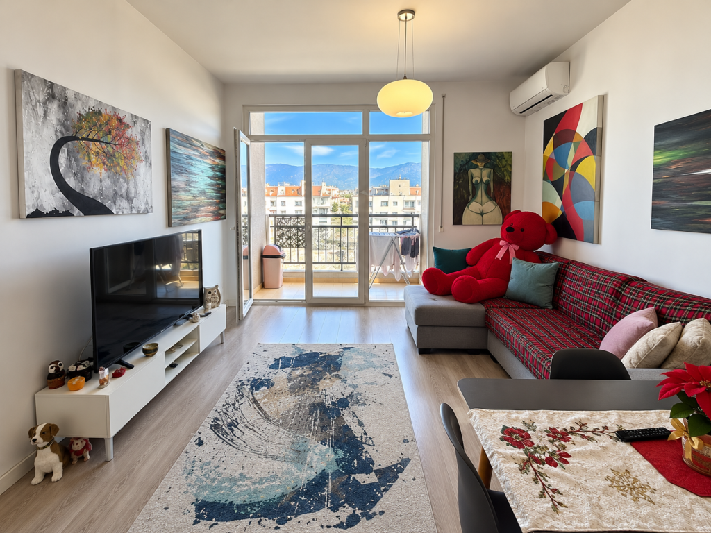 For sale, 1+1 Apartment + Parking Space, Fusha e Aviacionit, Tirana.