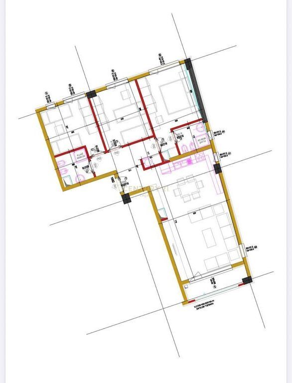 APPARTAMENTO 3+1+2 IN AFFITTO – COMPLESSO KONTAKT 1,000 € /Mese