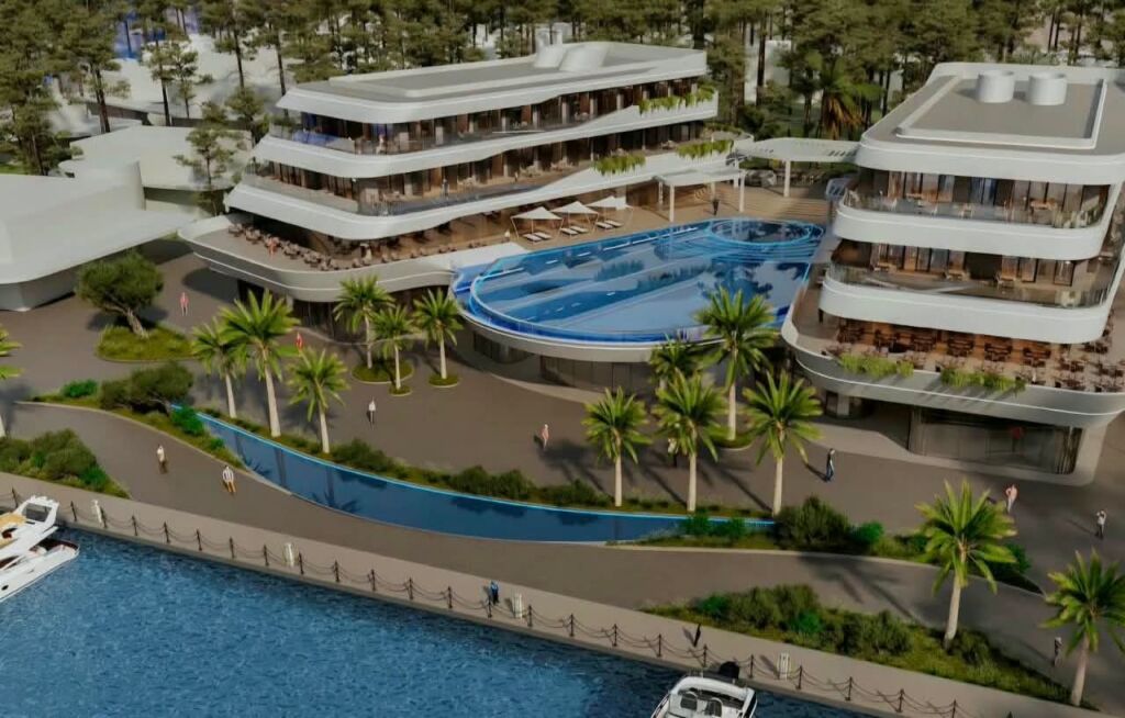 Vendesi appartamento 2+1 presso il Residence Porto Lalzi, a Hamallaj, nella Baia di Lalëz, Durazzo.