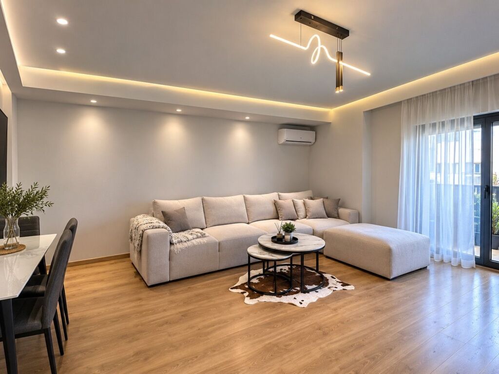 1+1 apartment for rent at Kodra e Diellit 2