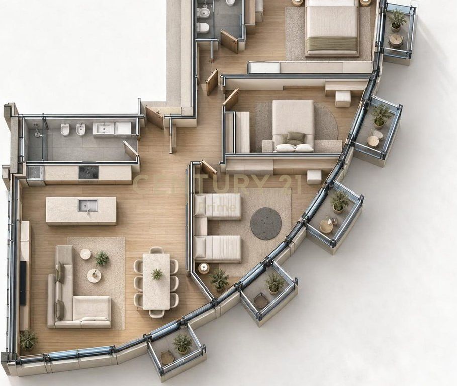 Shitet Apartament 1+1 Rr.Jordan Misja 167,000 € 15,200,000 Lekë