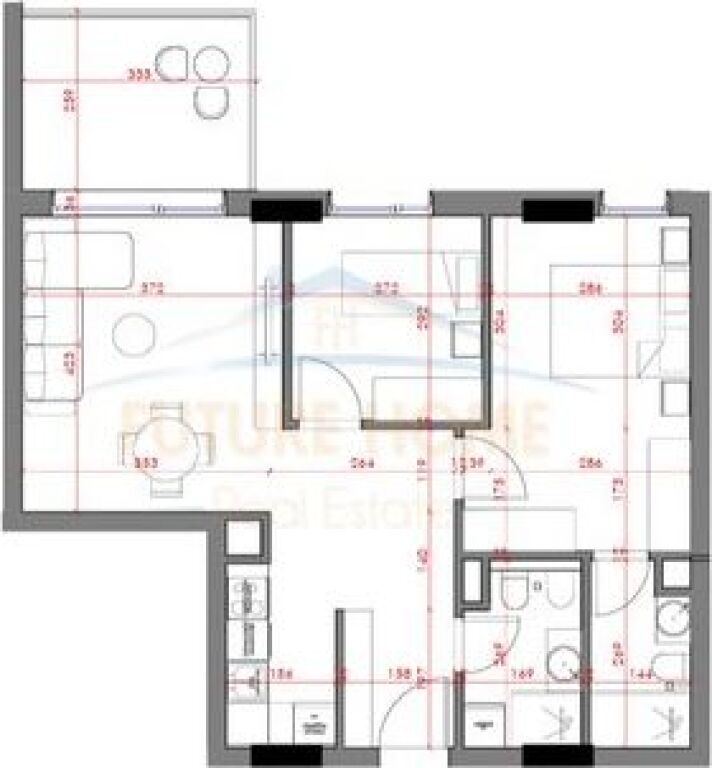 Shitet, Apartament 2+1+2, Rezidenca Platinum Construction, Paskuqan