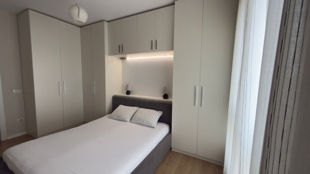 2+1 apartment for rent with balcony, 7th floor, 68m, (Tirana, 5 Maji Street)