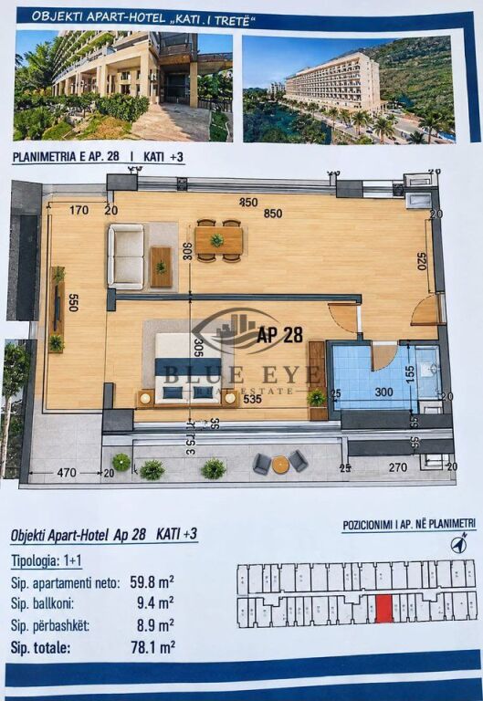 🏡 APARTMENT FOR SALE 1+1 – BONITA RESIDENCE, QERRET