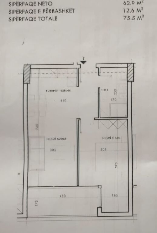 OKAZION ! Shitet apartament 1+1 tek Rezidenca Astir 2 , kashar .