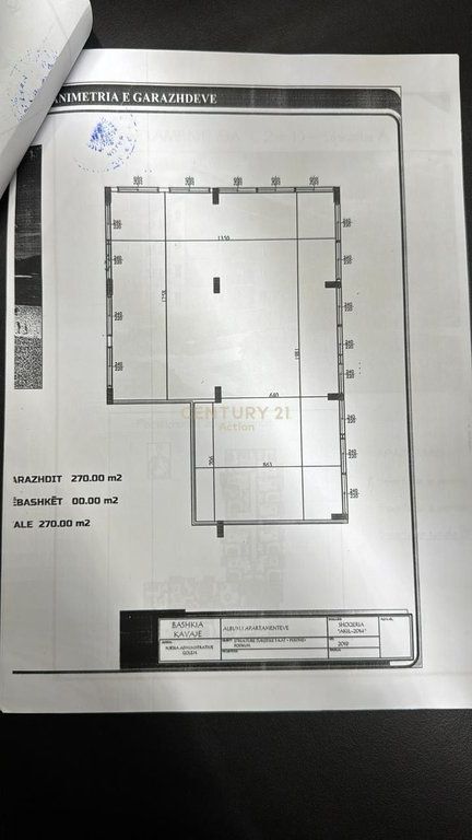 🏢 SHITET – 270 m² GARAZH / AMBIENT INVESTIMI 230,000 €