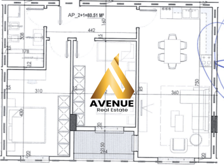 OCCASION Apartment for Sale 2+1 Near Ulliri Circle, Kamez.