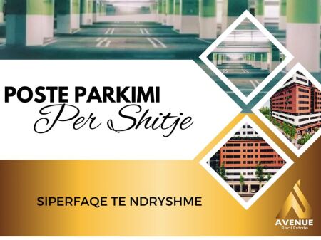 IN VENDITA 19 POSTI AUTO NEL COMPLESSO MIRABELA A OXHAK, TIRANA