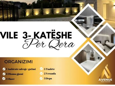 Super Luxury Villa for Rent Elbasani Street, Near the Bear's Table, Tirana
