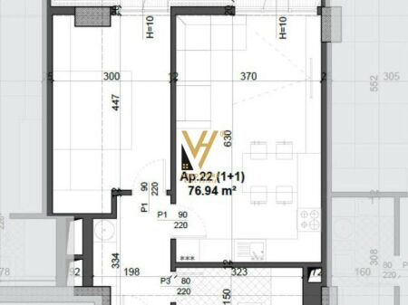 APARTMENT FOR SALE 1+1 AT FUSHA AVIACIONIT 107,800 EUR