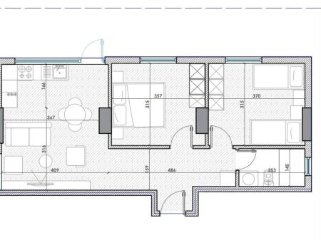 Shitet: 2+1 Himarë  - Sip: 69 m² & 100 m² Oborr 🟢 Ne Perfundim Suvatimesh & Sistem Kapot (5 min larg Detit) 