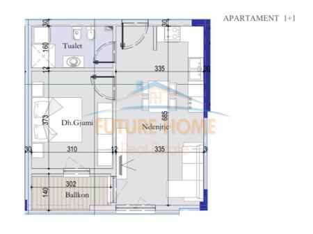 FOR SALE APARTMENT 1+1, CASA ITALIA