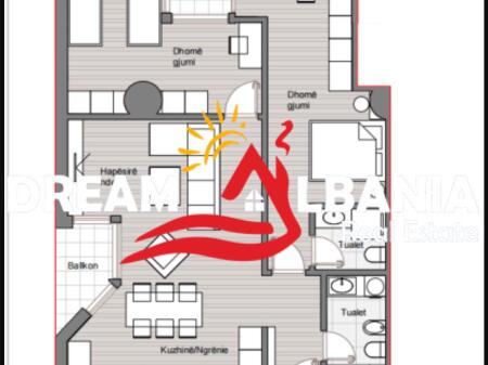 OKAZION! Apartament 2+1+2 ne Shitje prane Zogut te Zi ne Tirane (ID 41211783)