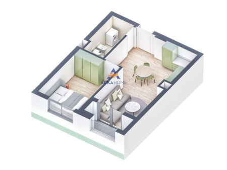 FOR SALE APARTMENT 1+1 "KAIMI COMPLEX, ALI DEMI"