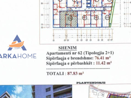IN VENDITA APPARTAMENTO 2+1+BALCONE A "PASKUQAN".
