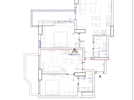 FOR SALE APARTMENT 3+1+BALCONY "RRUGA BULEVARDI GJERGJ FISHTA" 355,000 EURO.