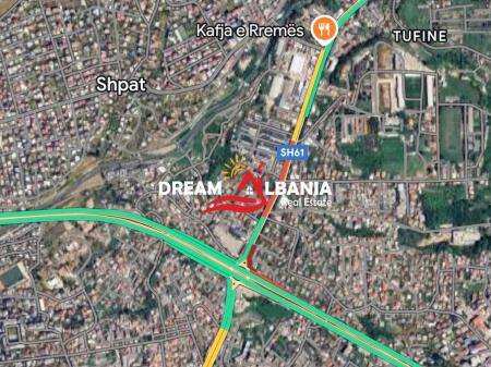 Land for sale in Tufina, near the Lana river in Tirana(4191183)