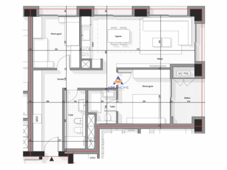 FOR SALE APARTMENT 2+1+2+VERANDA "NEW BOULEVARD" 207,800 EURO.