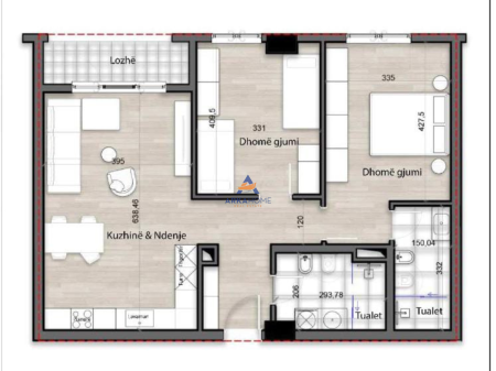 FOR SALE APARTMENT 2+1+BALCONY "TE SPLENDER RESIDENCE" 169,410 EURO