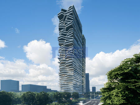 Apartments for sale – 44-storey tower under construction, New Boulevard