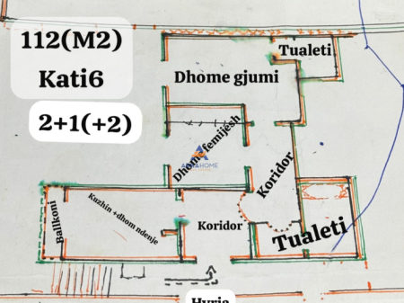 VENDESI APPARTAMENTO 2+1+2+ BALCONE A "FRESK" 100.000 EURO