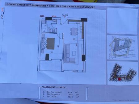 Apartament 1+1 ne shitje ne Paskuqan Tirane (ID 41111138)