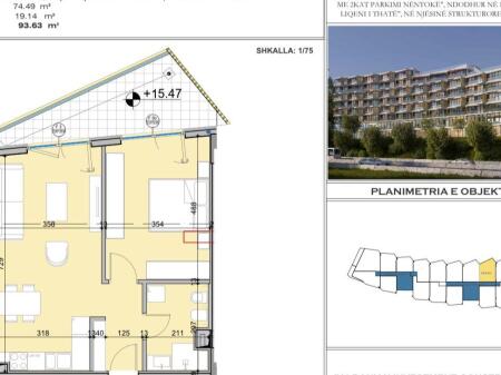 FOR SALE APARTMENT 1+1 DRY LAKE 267,000 EURO