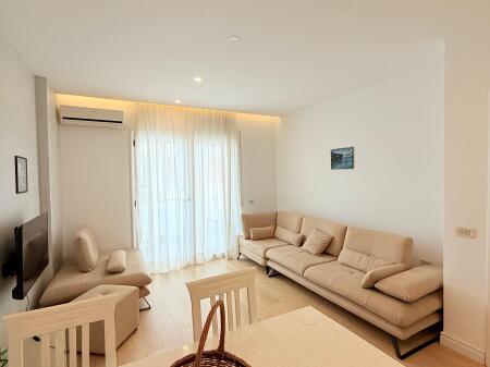  Apartment 1+1 with sea view for rent in Lungomare, Vlora
