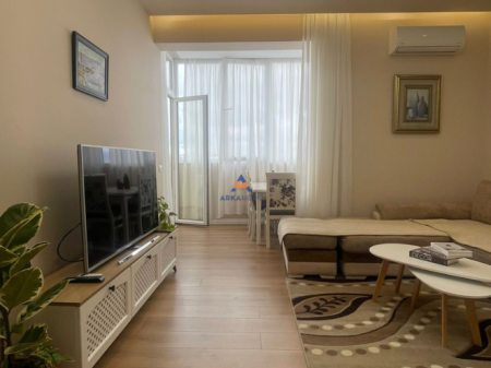 FOR RENT APARTMENT 1+1+BALCONY "OPPOSITE DELIJORGJI, GENIUS BUILDING" 70,000 LEKE (SLIGHTLY NEGOTIABLE)
