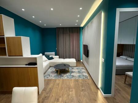  Jepet apartament modern 1+1 me qira te Kompleksi Delijorgji