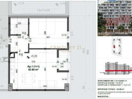 Vendiamo appartamento 1+1 Meis Garden Residence!