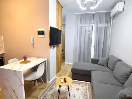 21 December, near the Complex Contact:  We rent out apartment:  Studio divided into 1+1.