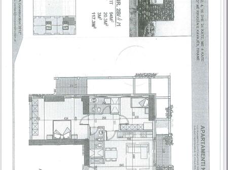 Jepet apartament me qira 2+1 Garden Building
