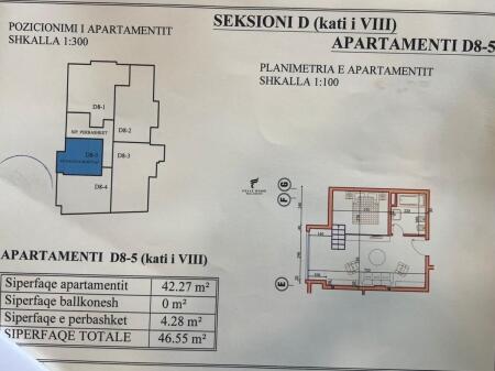 SHITET APARTAMENT DUPLEX 3+1+2 YZBERISHT 155.000 EURO