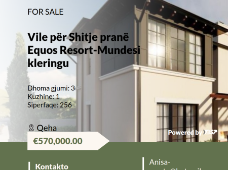 Vile per shitje - Mundesi Kleringu prane Equos Resort
