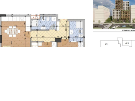 VENDESI APPARTAMENTO 2+1+BALCONE "VIA DRITAN HOXHA, LAPRAKE" 192.941 EURO