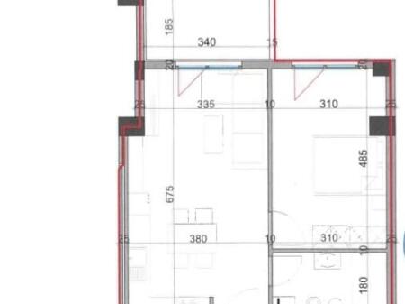 Apartament 1+1 ne Shitje ne Rrugen e Kavajes, Prane Qendres Globe (ID 41111179)